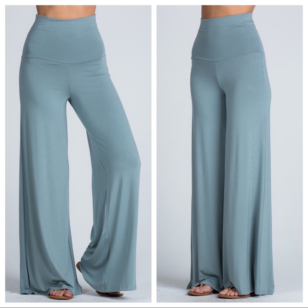 1 LEFTโผ๏ธ Maxine Palazzo Pant - Picture 3 of 4